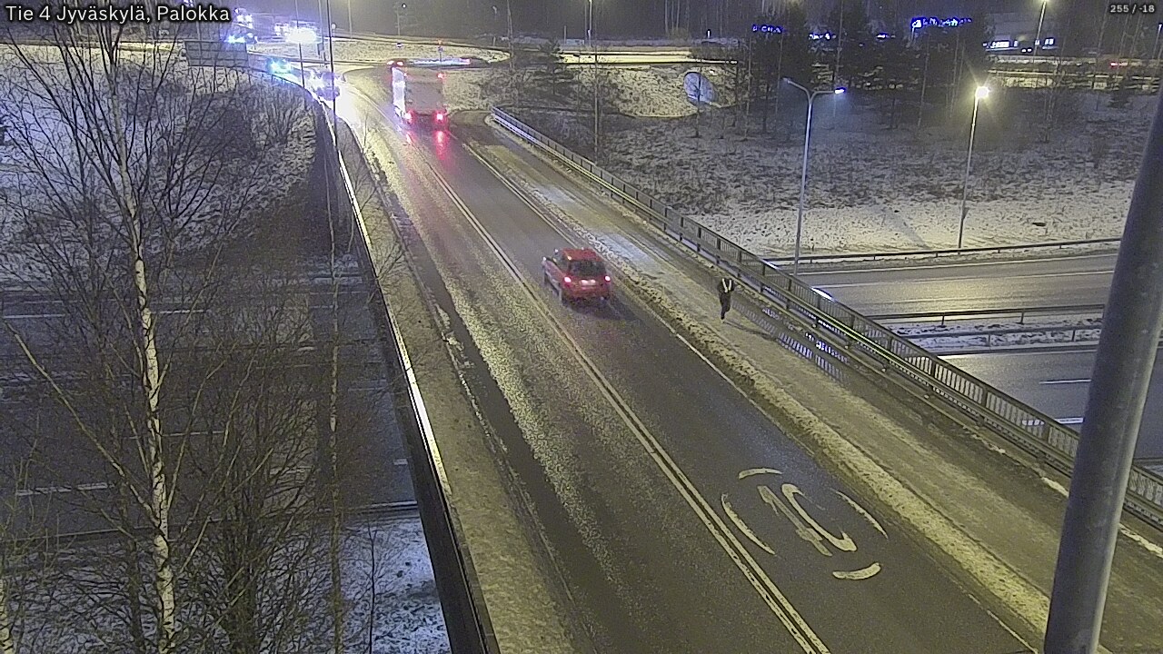 Weather Camera Image Väg 4 Jyväskylä, Palokka, Jyväskylä, Keski-Suomi