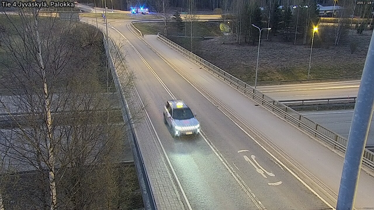 Weather Camera Image Road 4 Jyväskylä, Palokka, Jyväskylä, Keski-Suomi