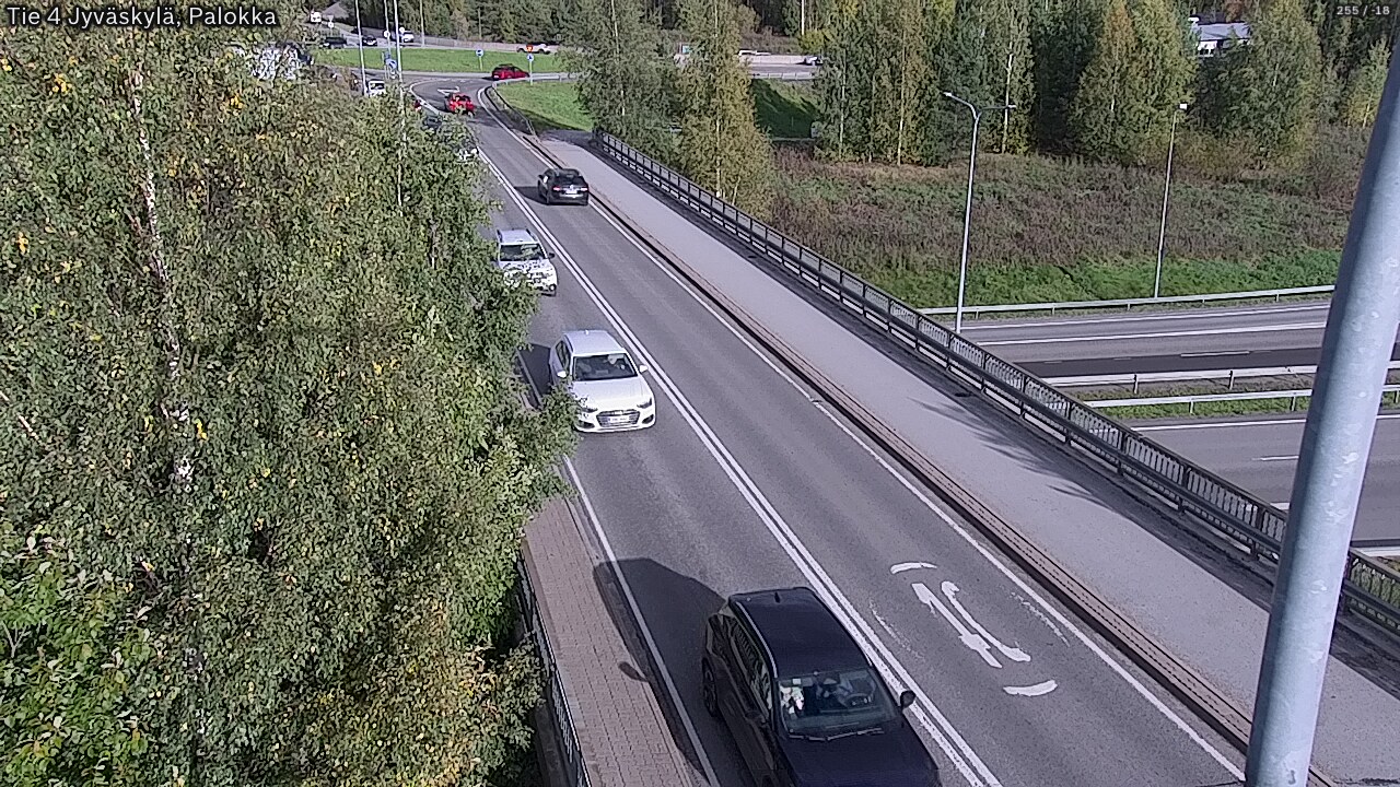 Weather Camera Image Road 4 Jyväskylä, Palokka, Jyväskylä, Keski-Suomi