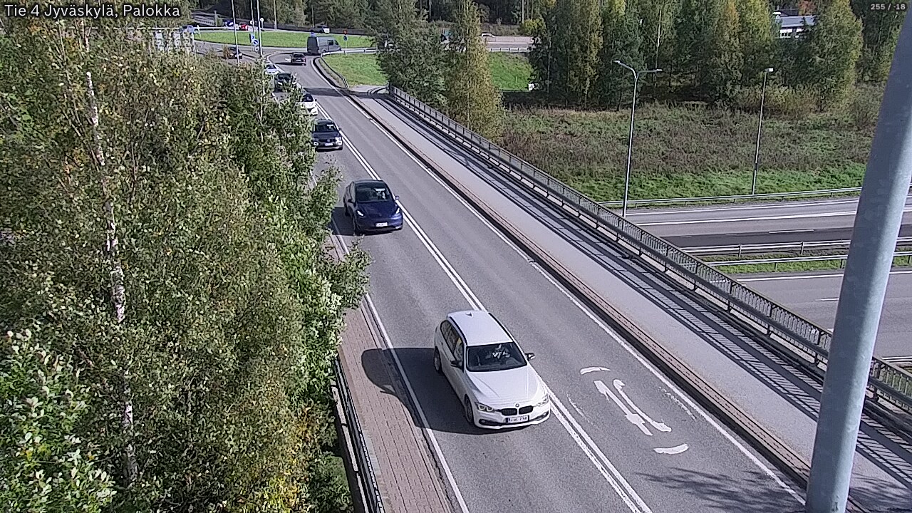 Weather Camera Image Road 4 Jyväskylä, Palokka, Jyväskylä, Keski-Suomi