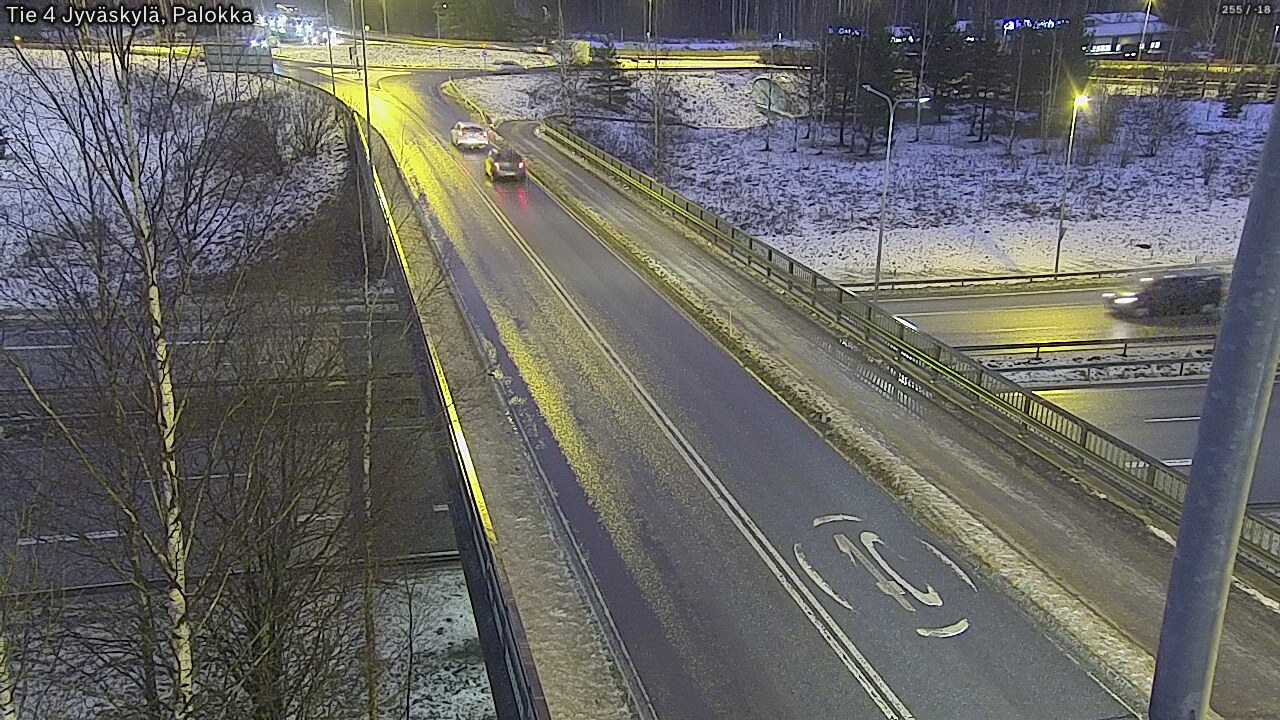 Weather Camera Image Väg 4 Jyväskylä, Palokka, Jyväskylä, Keski-Suomi