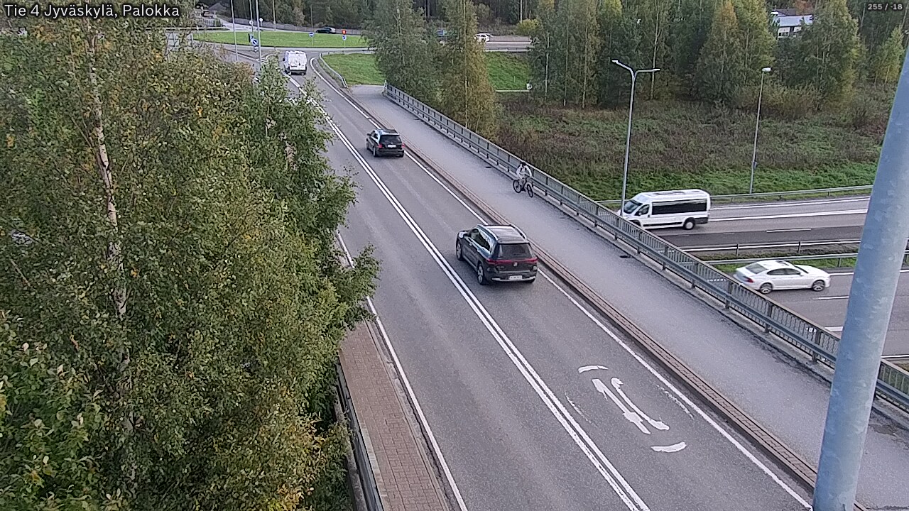 Weather Camera Image Road 4 Jyväskylä, Palokka, Jyväskylä, Keski-Suomi