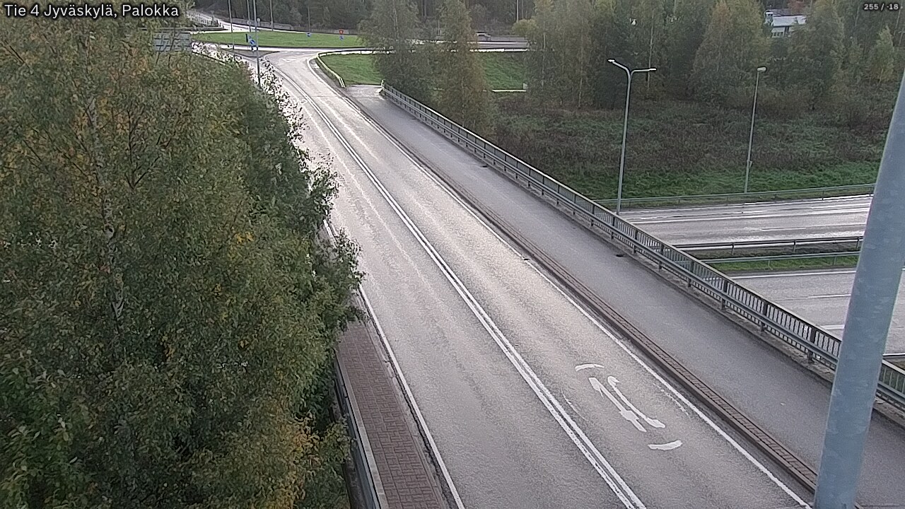 Weather Camera Image Väg 4 Jyväskylä, Palokka, Jyväskylä, Keski-Suomi