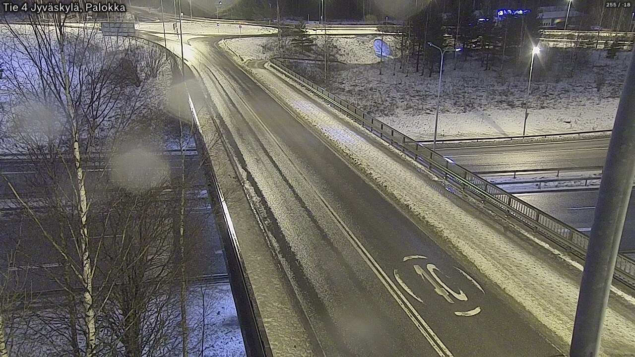 Weather Camera Image Väg 4 Jyväskylä, Palokka, Jyväskylä, Keski-Suomi