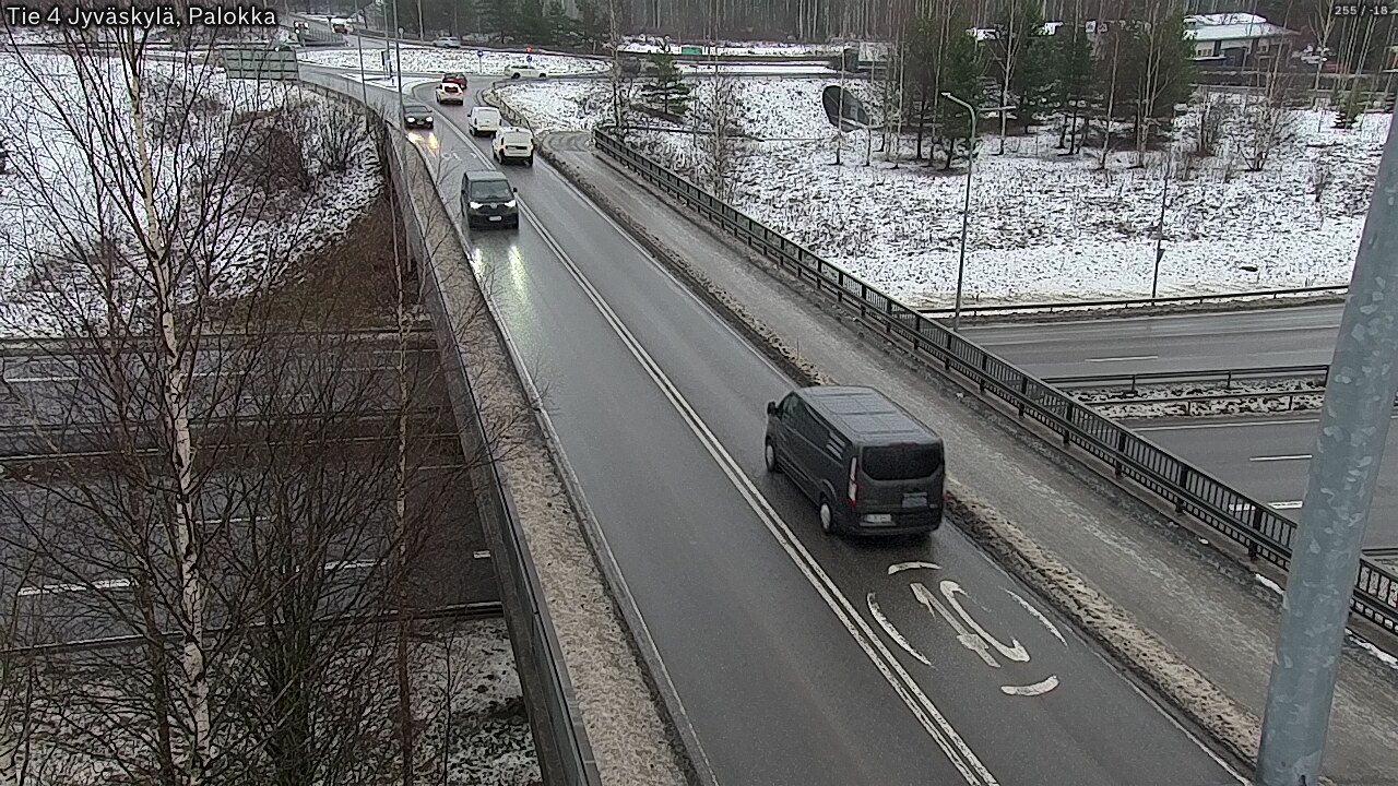 Weather Camera Image Väg 4 Jyväskylä, Palokka, Jyväskylä, Keski-Suomi