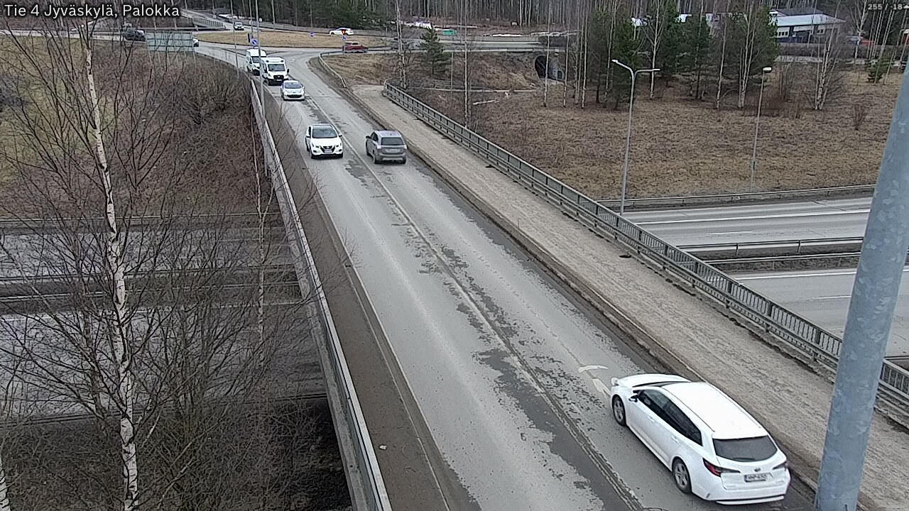 Weather Camera Image Road 4 Jyväskylä, Palokka, Jyväskylä, Keski-Suomi