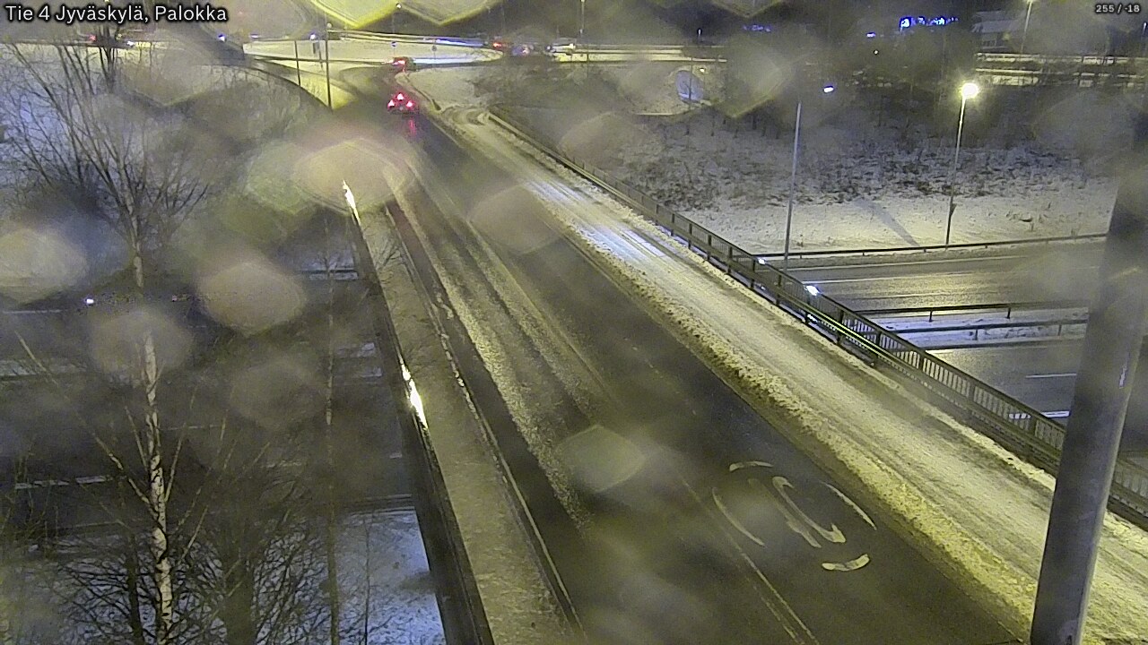 Weather Camera Image Väg 4 Jyväskylä, Palokka, Jyväskylä, Keski-Suomi