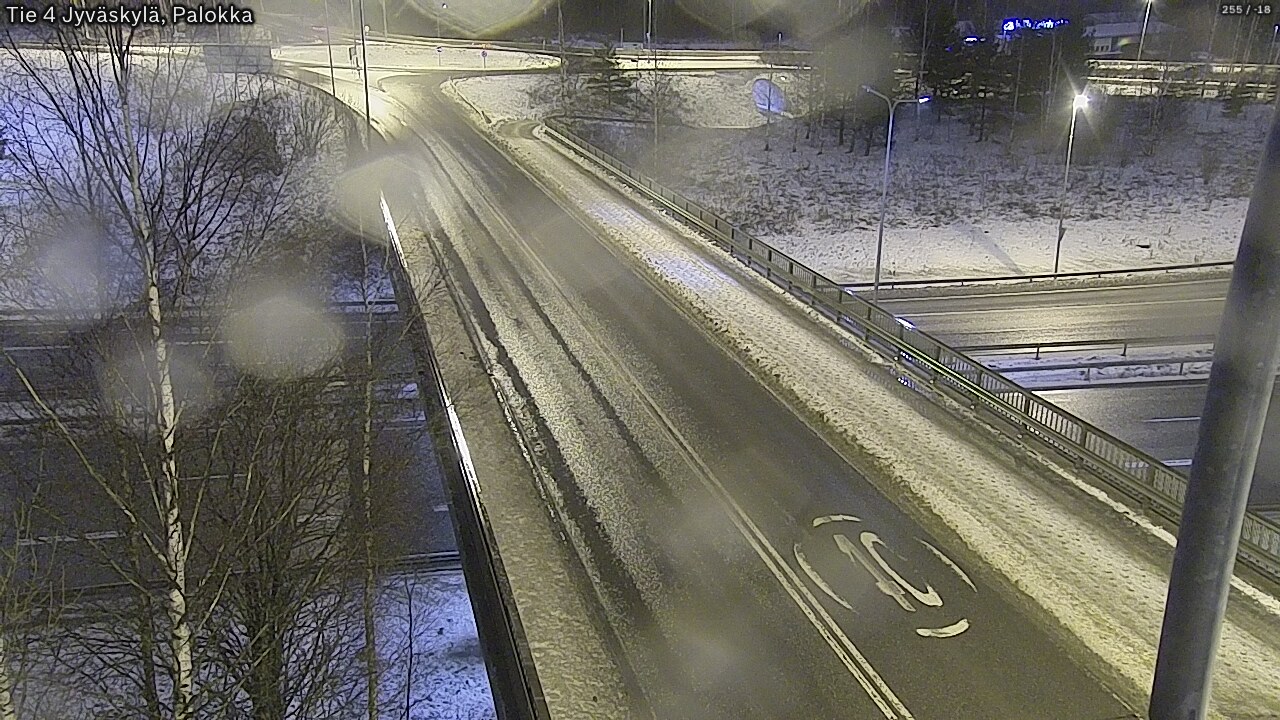 Weather Camera Image Väg 4 Jyväskylä, Palokka, Jyväskylä, Keski-Suomi