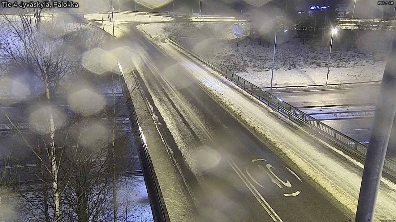 Weather Camera Image Väg 4 Jyväskylä, Palokka, Jyväskylä, Keski-Suomi