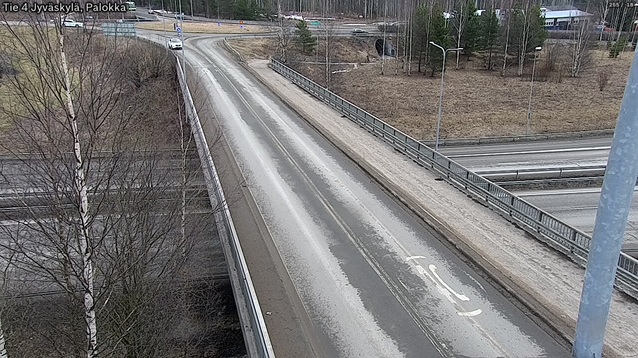 Weather Camera Image Road 4 Jyväskylä, Palokka, Jyväskylä, Keski-Suomi