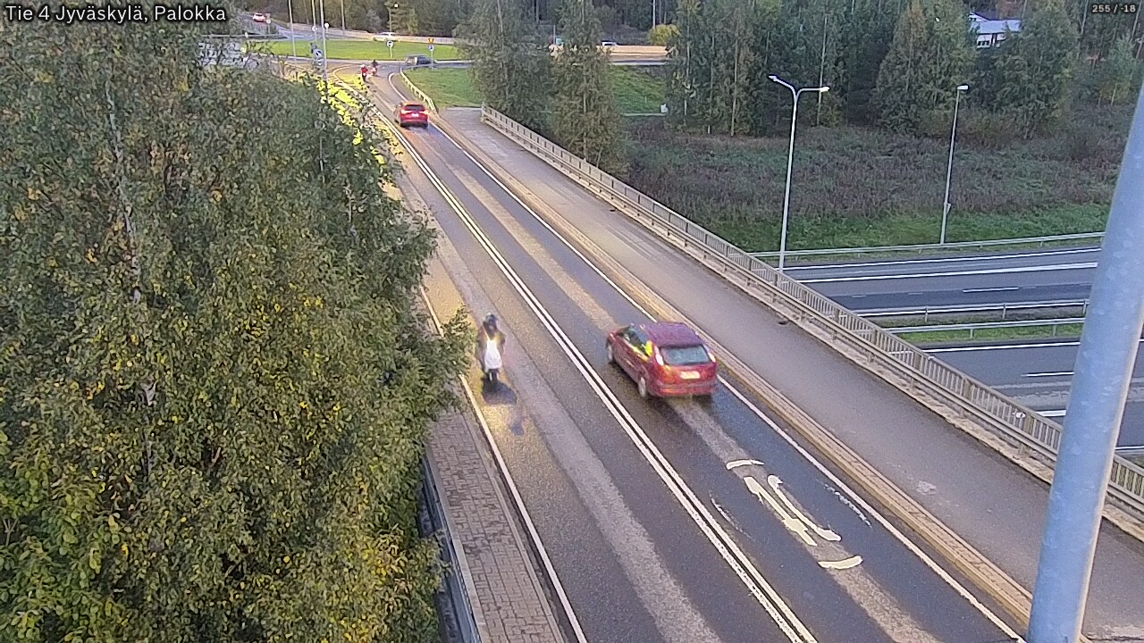 Weather Camera Image Väg 4 Jyväskylä, Palokka, Jyväskylä, Keski-Suomi