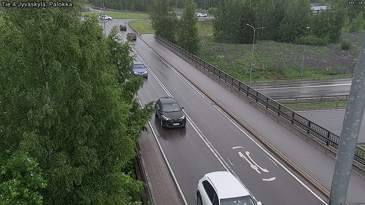 Weather Camera Image Road 4 Jyväskylä, Palokka, Jyväskylä, Keski-Suomi
