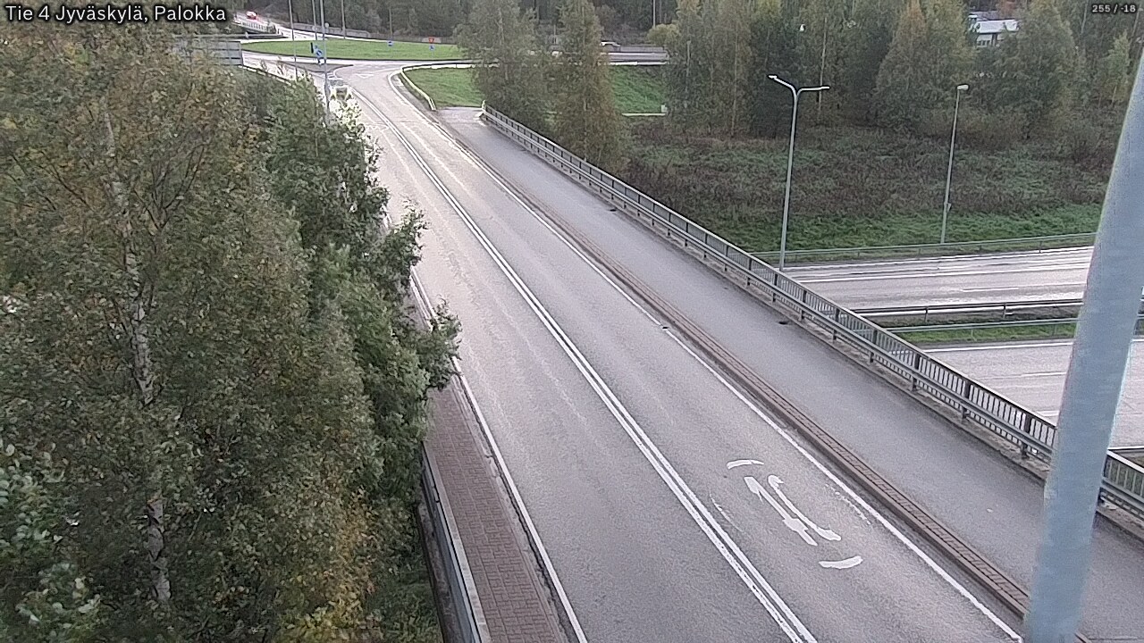 Weather Camera Image Väg 4 Jyväskylä, Palokka, Jyväskylä, Keski-Suomi