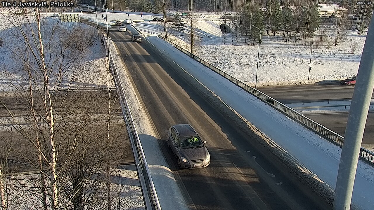 Weather Camera Image Road 4 Jyväskylä, Palokka, Jyväskylä, Keski-Suomi