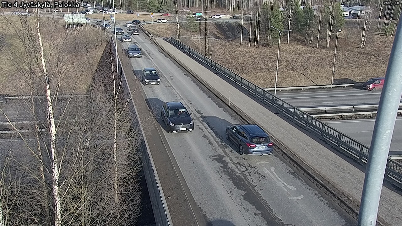 Weather Camera Image Road 4 Jyväskylä, Palokka, Jyväskylä, Keski-Suomi