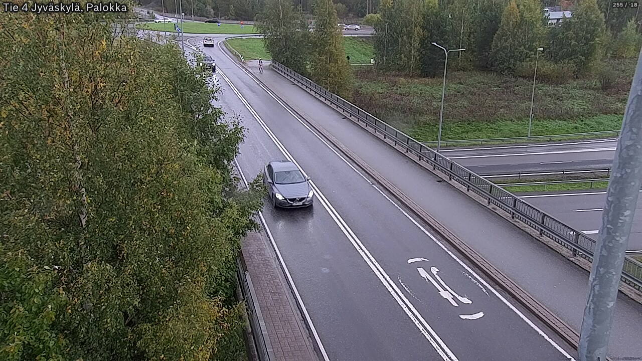 Weather Camera Image Väg 4 Jyväskylä, Palokka, Jyväskylä, Keski-Suomi