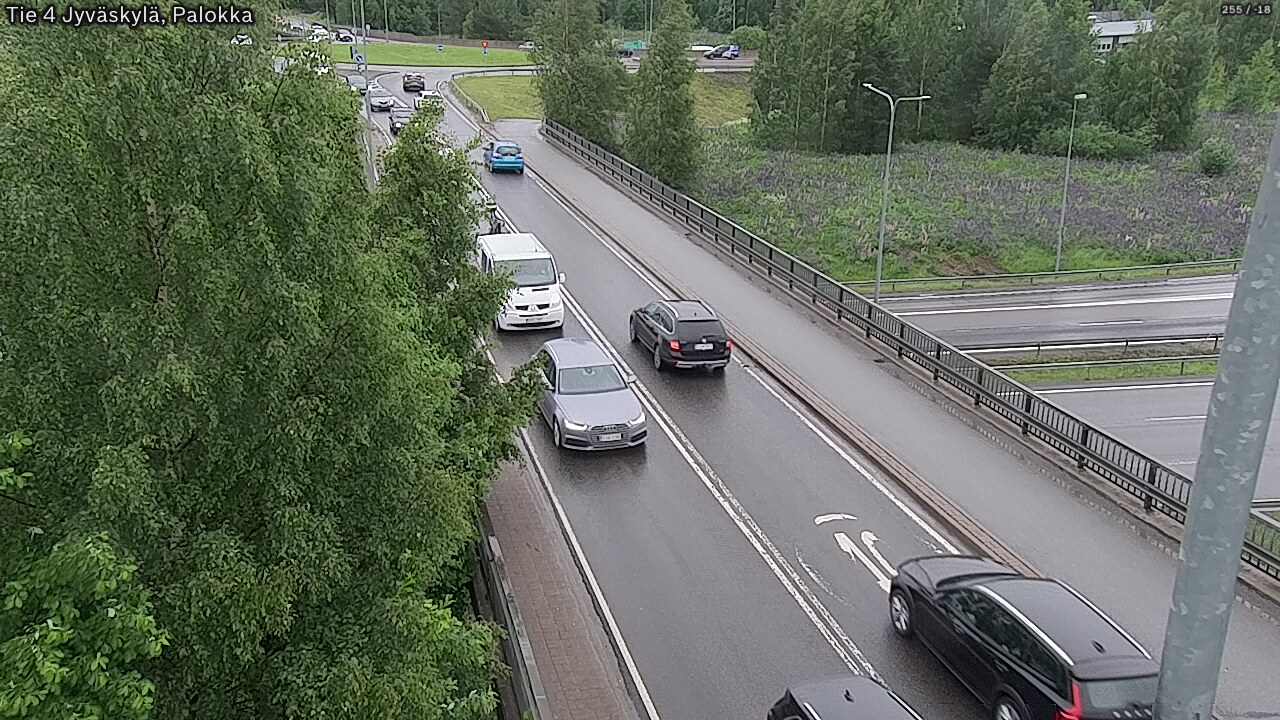 Weather Camera Image Väg 4 Jyväskylä, Palokka, Jyväskylä, Keski-Suomi