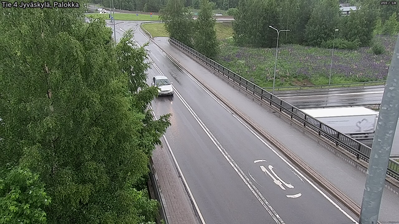Weather Camera Image Road 4 Jyväskylä, Palokka, Jyväskylä, Keski-Suomi