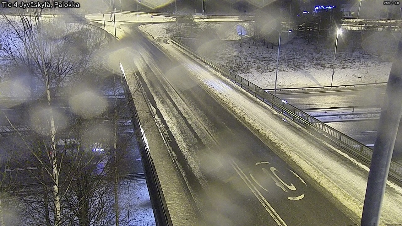Weather Camera Image Väg 4 Jyväskylä, Palokka, Jyväskylä, Keski-Suomi