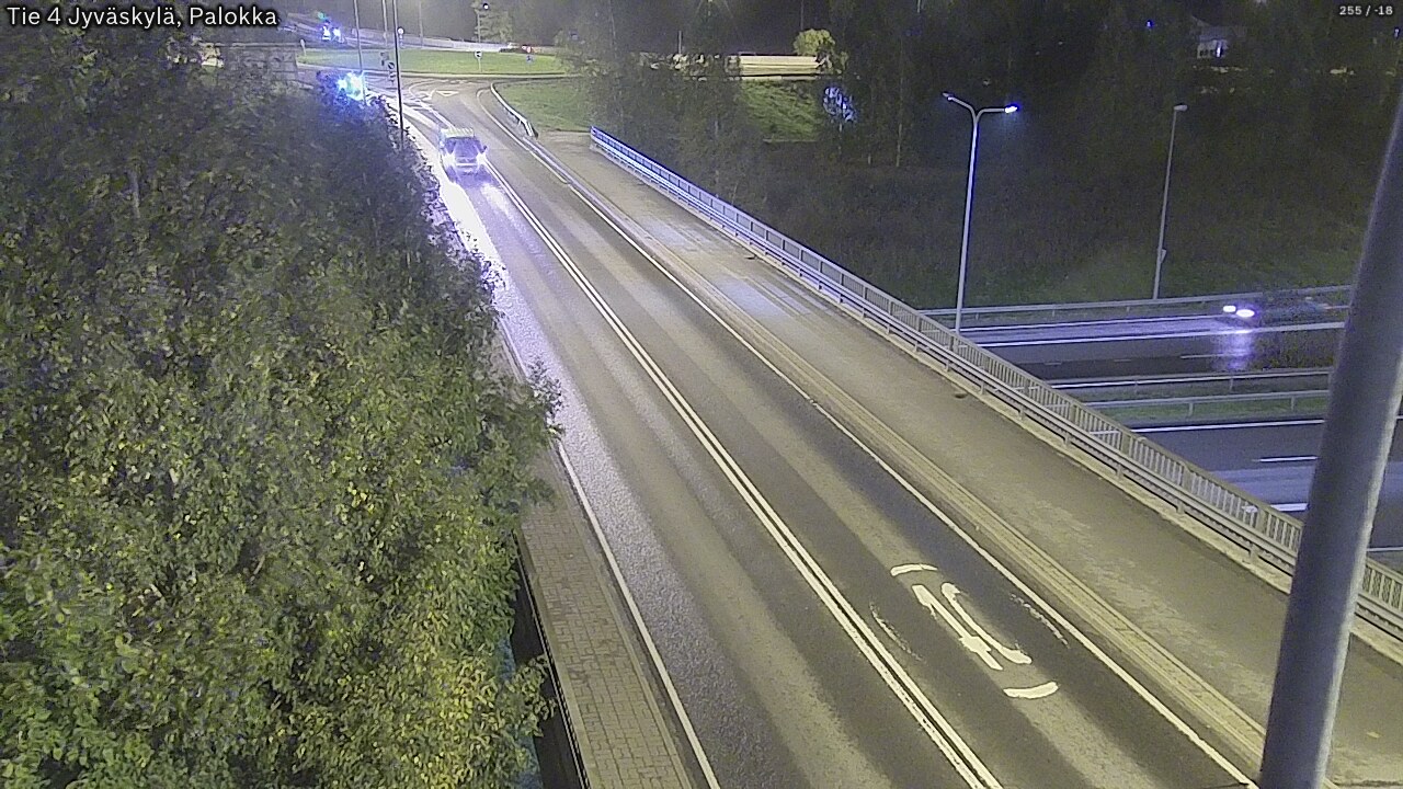 Weather Camera Image Väg 4 Jyväskylä, Palokka, Jyväskylä, Keski-Suomi