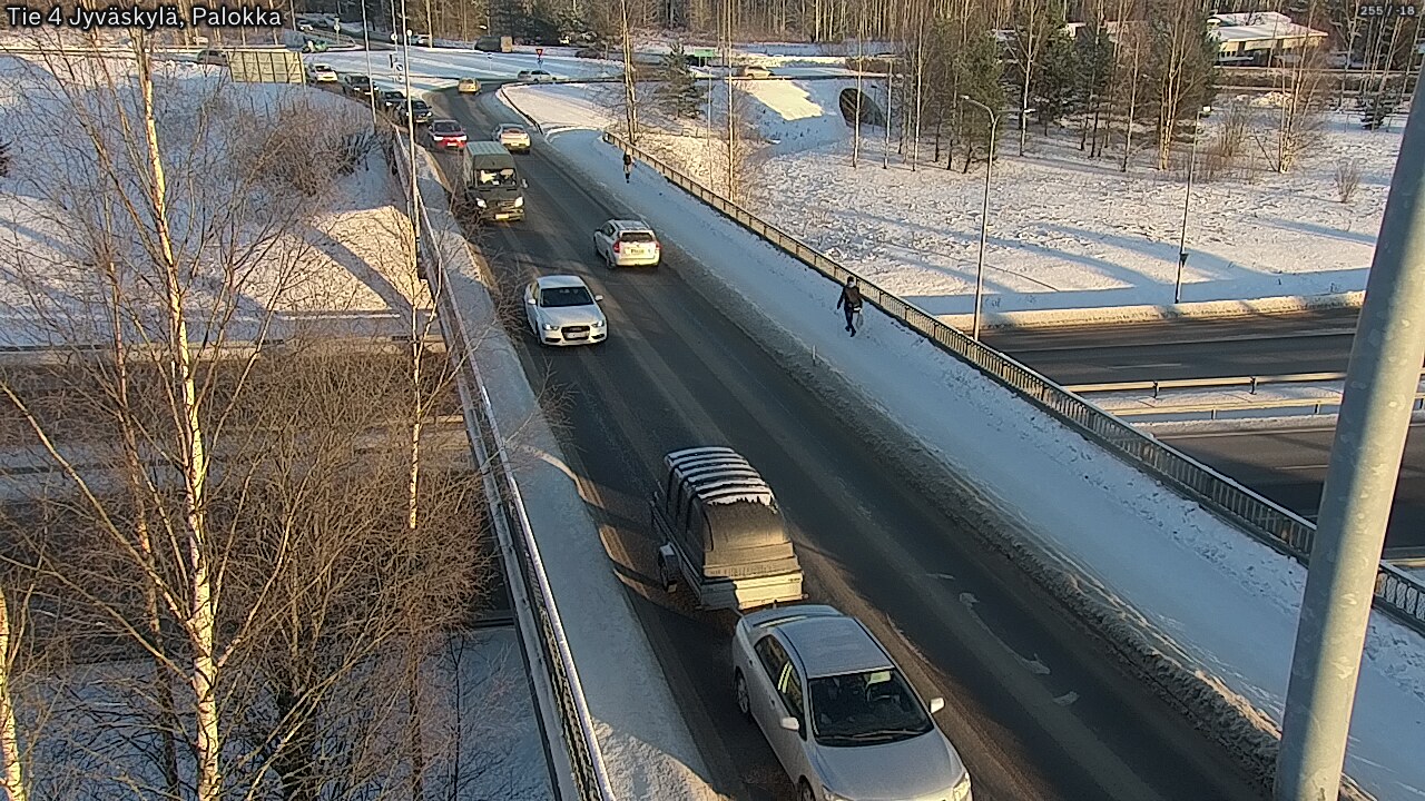 Weather Camera Image Road 4 Jyväskylä, Palokka, Jyväskylä, Keski-Suomi