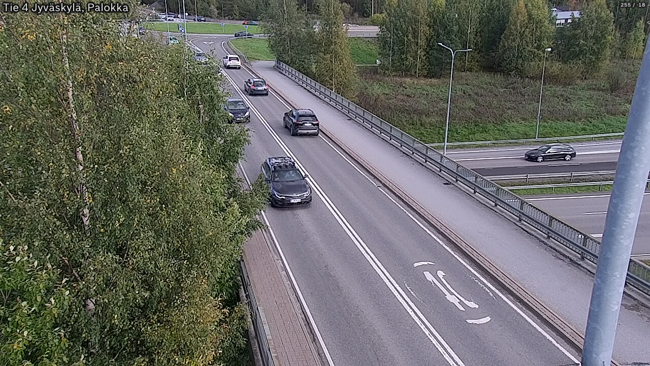 Weather Camera Image Road 4 Jyväskylä, Palokka, Jyväskylä, Keski-Suomi