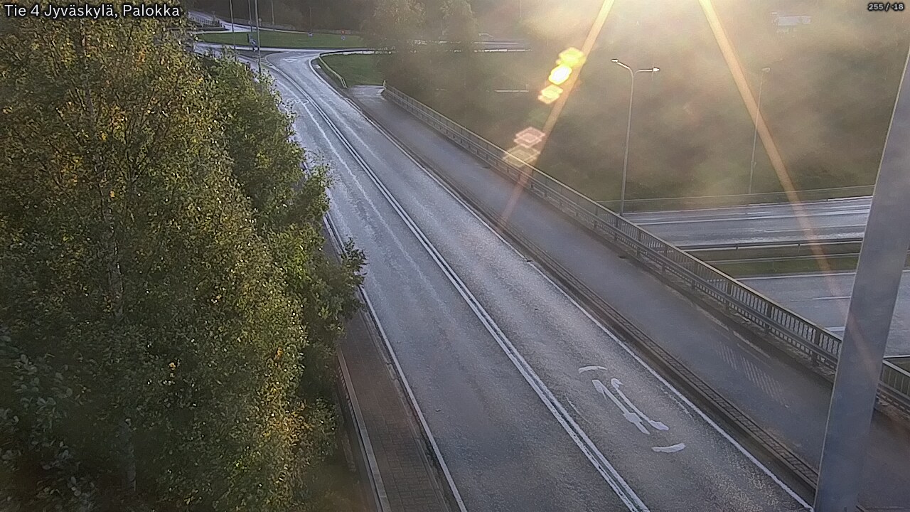 Weather Camera Image Väg 4 Jyväskylä, Palokka, Jyväskylä, Keski-Suomi