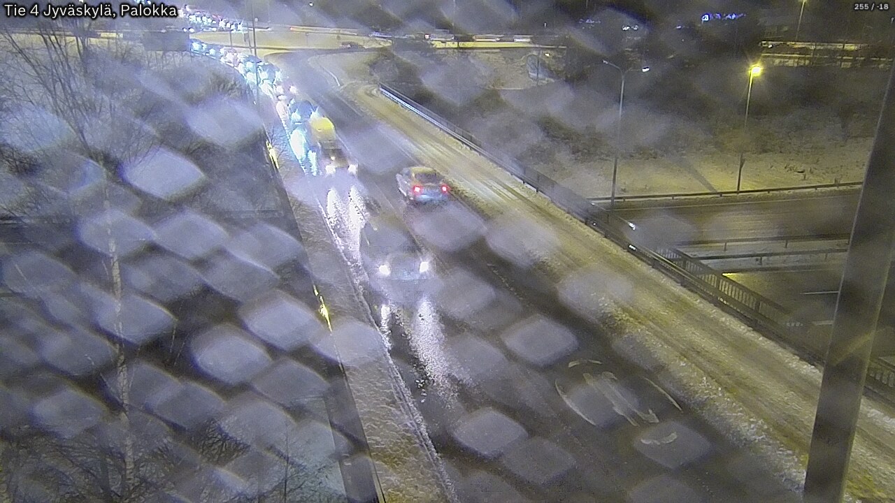 Weather Camera Image Väg 4 Jyväskylä, Palokka, Jyväskylä, Keski-Suomi