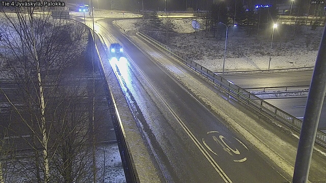 Weather Camera Image Väg 4 Jyväskylä, Palokka, Jyväskylä, Keski-Suomi