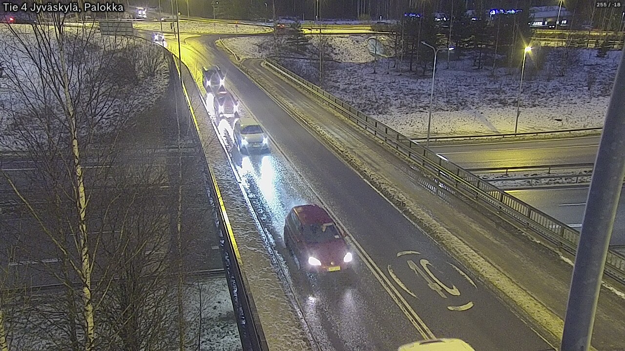 Weather Camera Image Väg 4 Jyväskylä, Palokka, Jyväskylä, Keski-Suomi