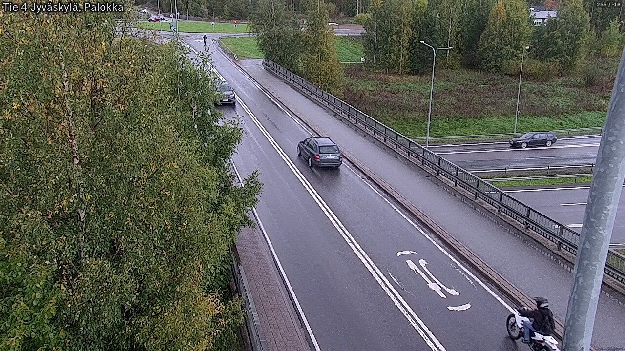 Weather Camera Image Väg 4 Jyväskylä, Palokka, Jyväskylä, Keski-Suomi