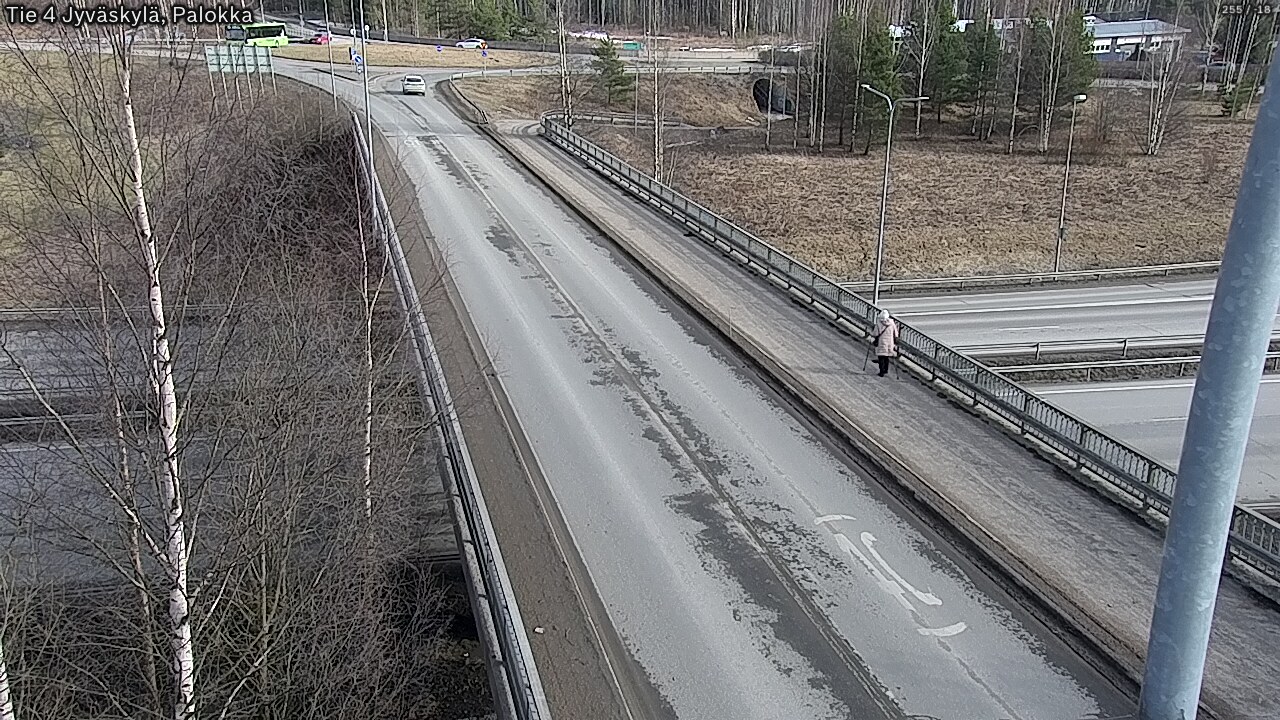 Weather Camera Image Road 4 Jyväskylä, Palokka, Jyväskylä, Keski-Suomi