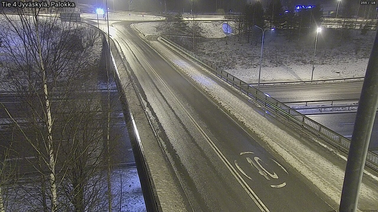 Weather Camera Image Väg 4 Jyväskylä, Palokka, Jyväskylä, Keski-Suomi