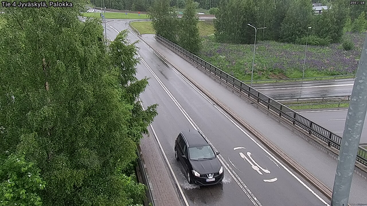 Weather Camera Image Road 4 Jyväskylä, Palokka, Jyväskylä, Keski-Suomi