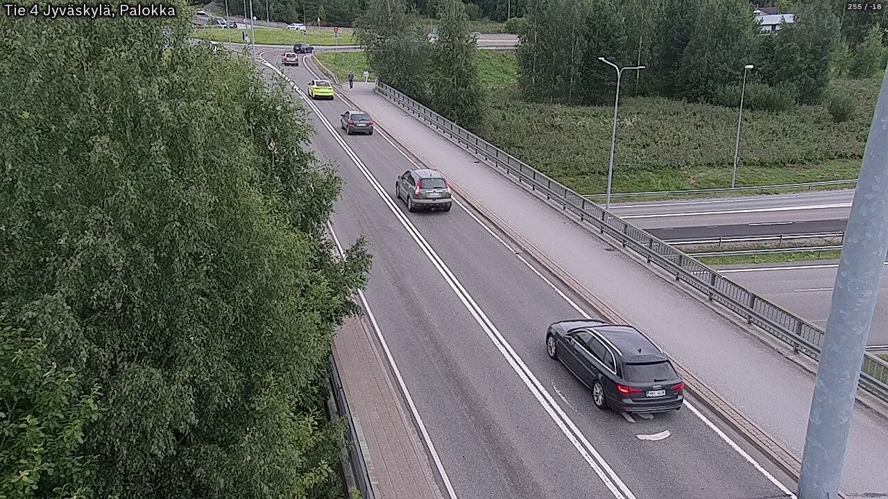 Weather Camera Image Väg 4 Jyväskylä, Palokka, Jyväskylä, Keski-Suomi