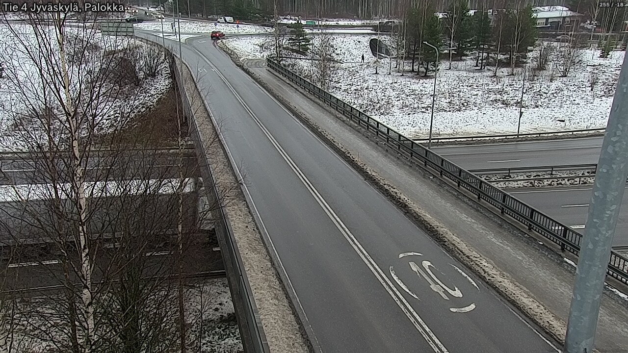 Weather Camera Image Väg 4 Jyväskylä, Palokka, Jyväskylä, Keski-Suomi