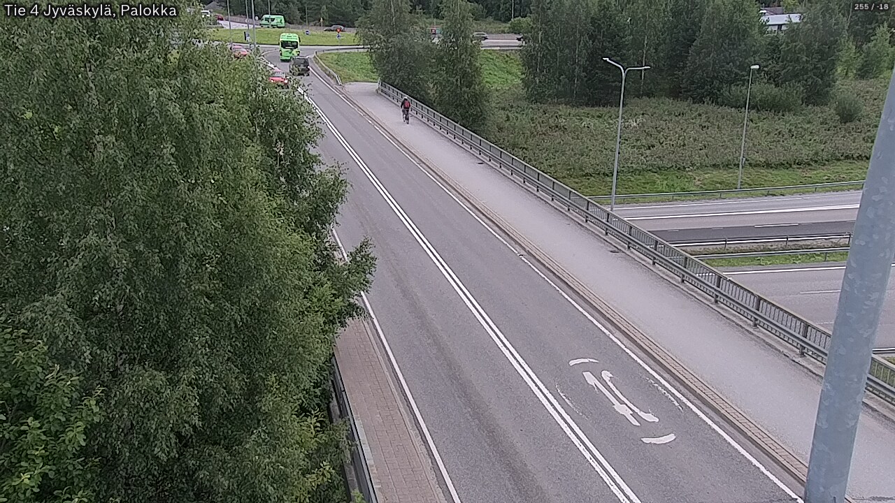 Weather Camera Image Road 4 Jyväskylä, Palokka, Jyväskylä, Keski-Suomi