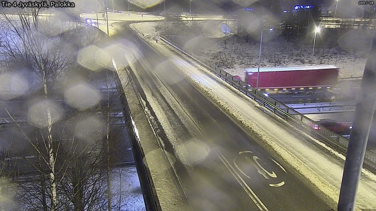Weather Camera Image Väg 4 Jyväskylä, Palokka, Jyväskylä, Keski-Suomi