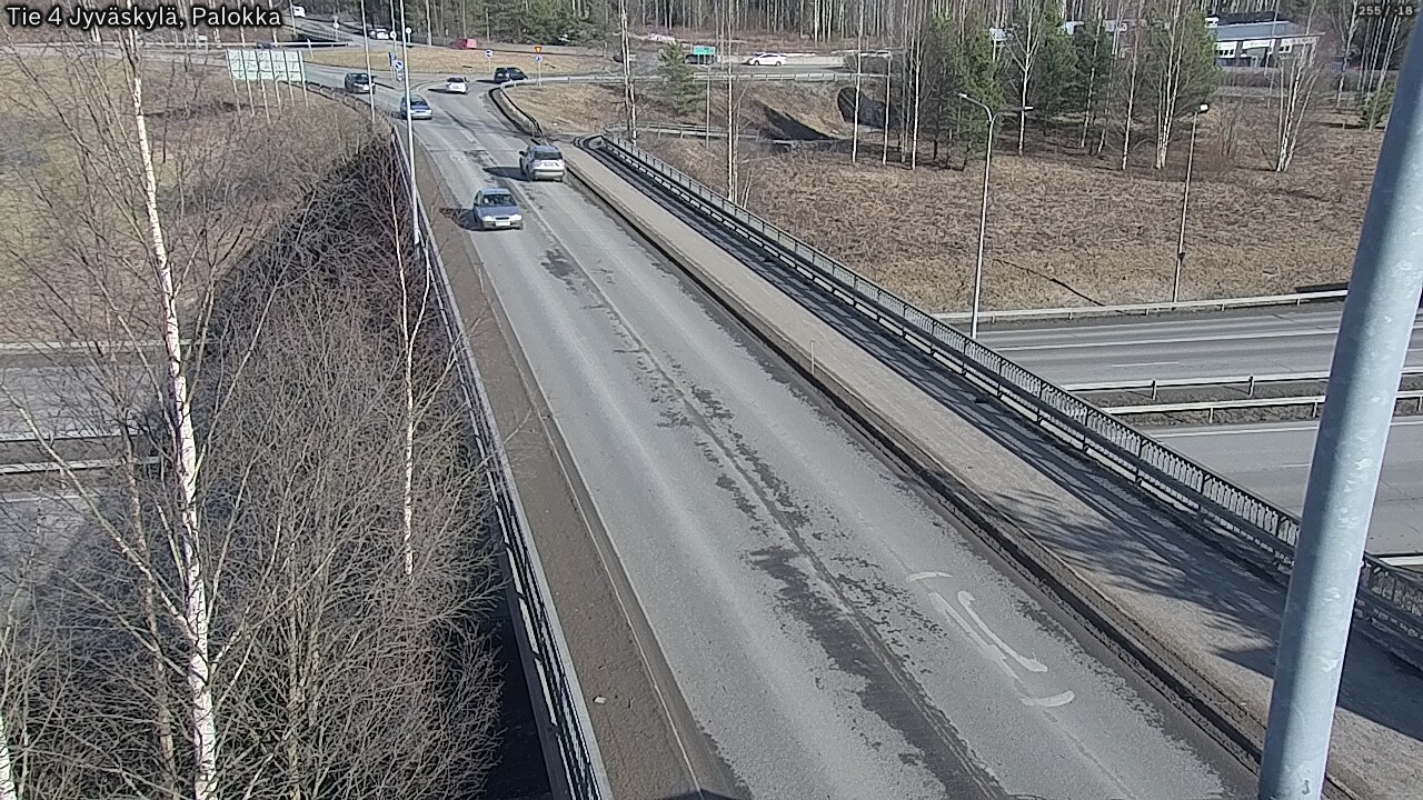 Weather Camera Image Road 4 Jyväskylä, Palokka, Jyväskylä, Keski-Suomi