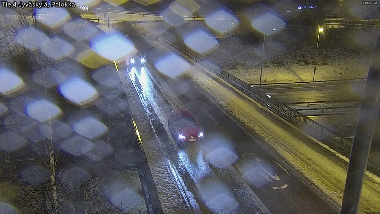 Weather Camera Image Väg 4 Jyväskylä, Palokka, Jyväskylä, Keski-Suomi
