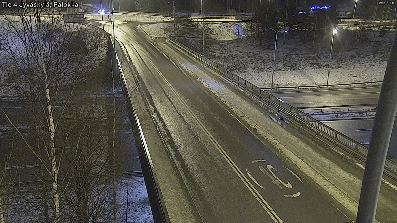 Weather Camera Image Väg 4 Jyväskylä, Palokka, Jyväskylä, Keski-Suomi