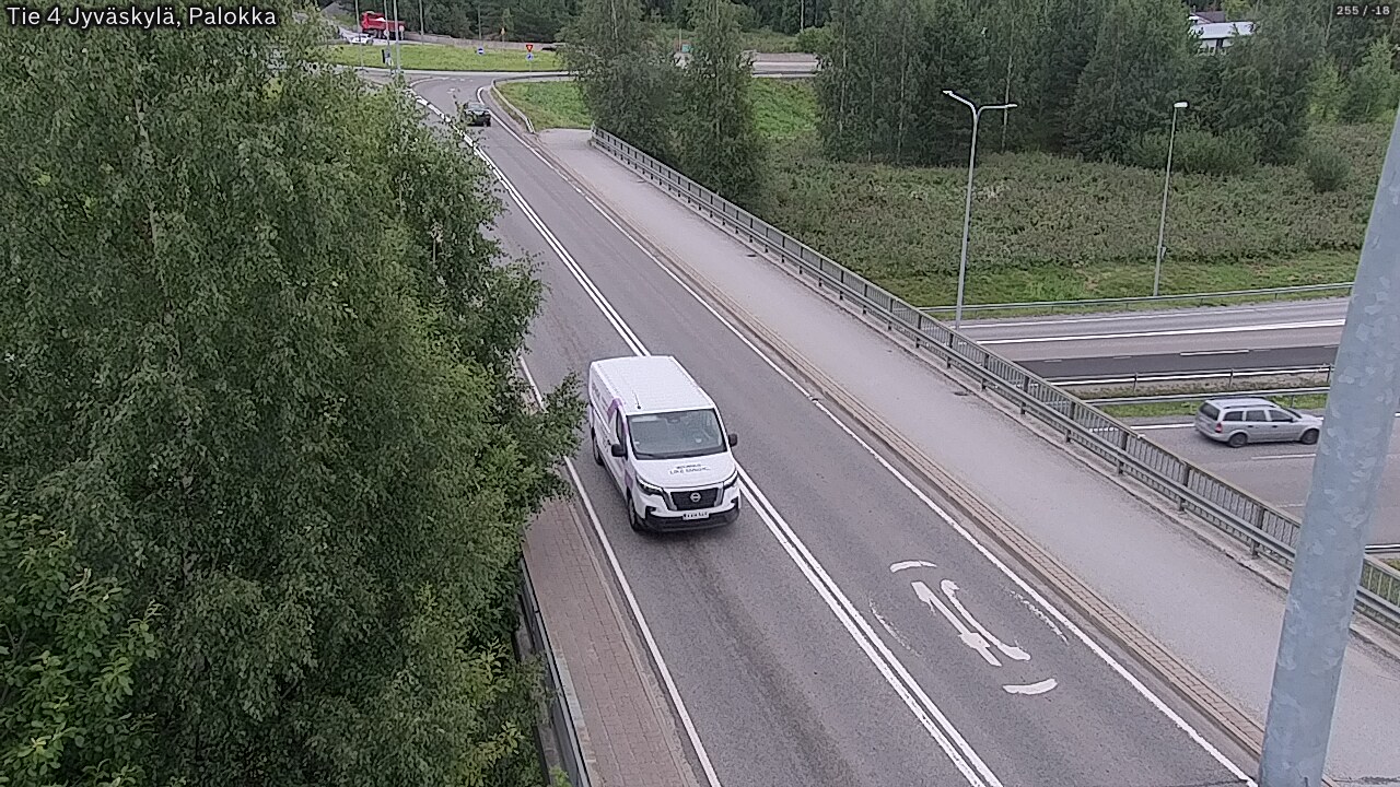 Weather Camera Image Road 4 Jyväskylä, Palokka, Jyväskylä, Keski-Suomi
