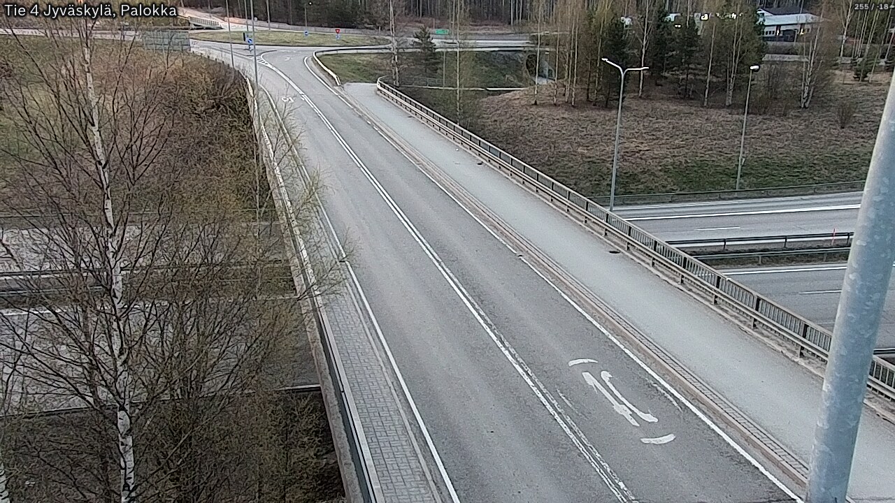 Weather Camera Image Road 4 Jyväskylä, Palokka, Jyväskylä, Keski-Suomi