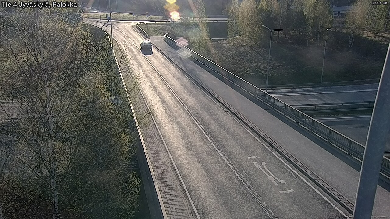 Weather Camera Image Road 4 Jyväskylä, Palokka, Jyväskylä, Keski-Suomi