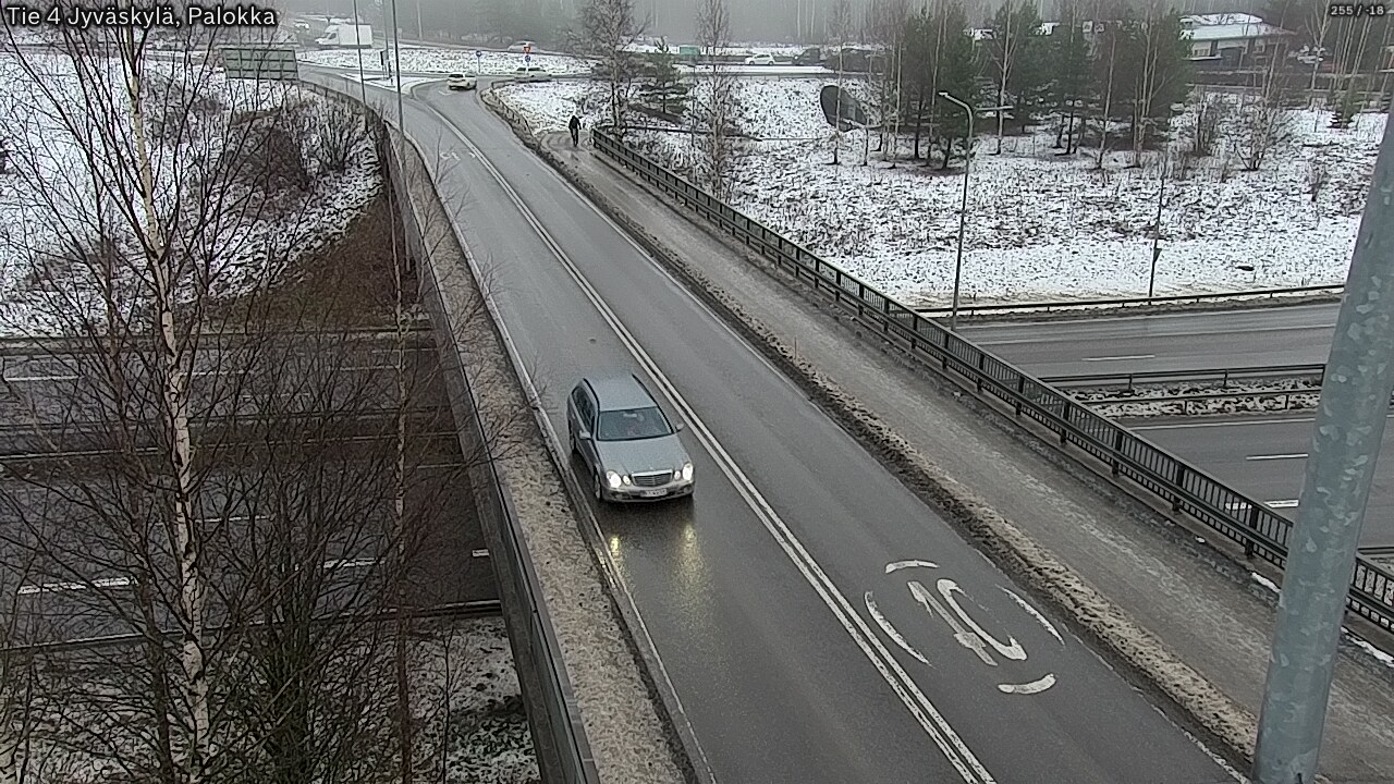 Weather Camera Image Väg 4 Jyväskylä, Palokka, Jyväskylä, Keski-Suomi