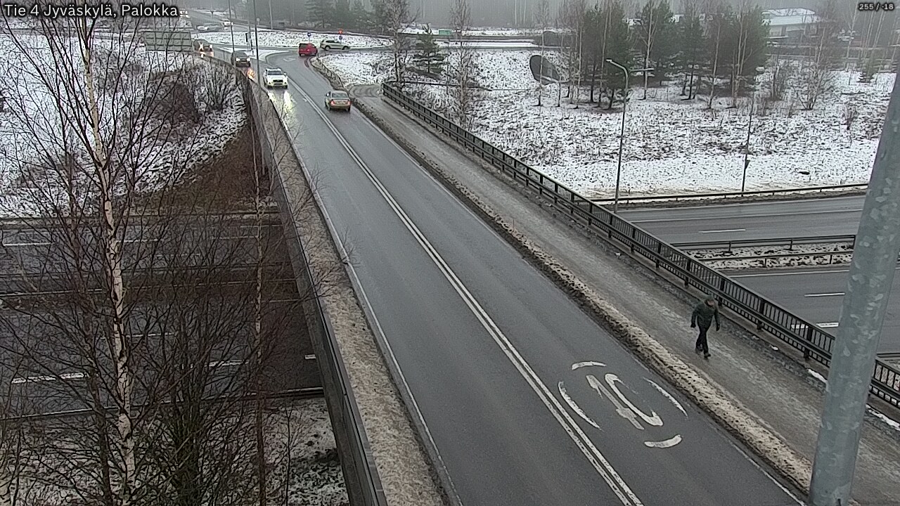 Weather Camera Image Väg 4 Jyväskylä, Palokka, Jyväskylä, Keski-Suomi
