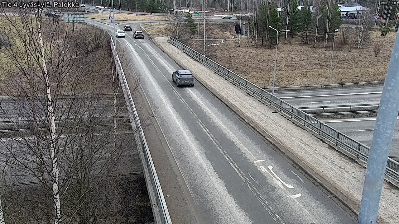 Weather Camera Image Road 4 Jyväskylä, Palokka, Jyväskylä, Keski-Suomi