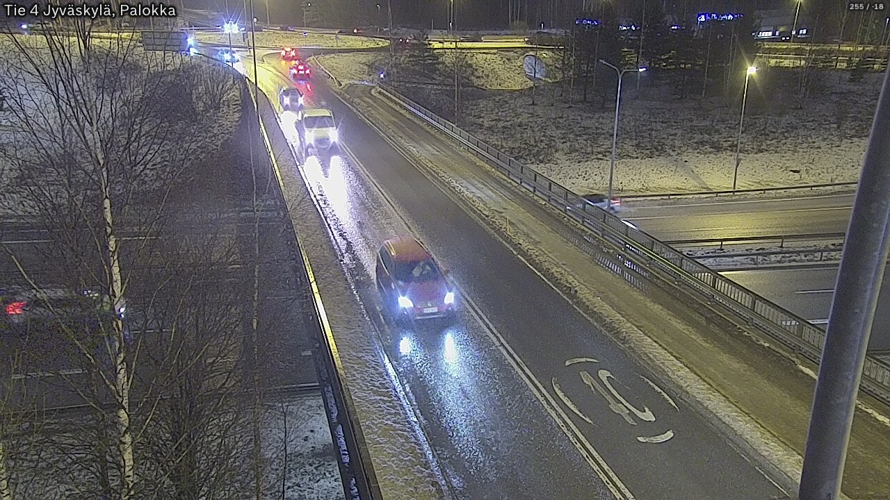 Weather Camera Image Väg 4 Jyväskylä, Palokka, Jyväskylä, Keski-Suomi