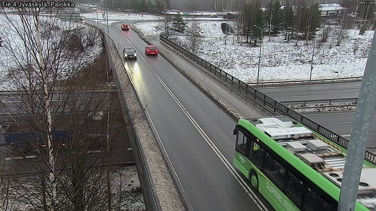 Weather Camera Image Väg 4 Jyväskylä, Palokka, Jyväskylä, Keski-Suomi