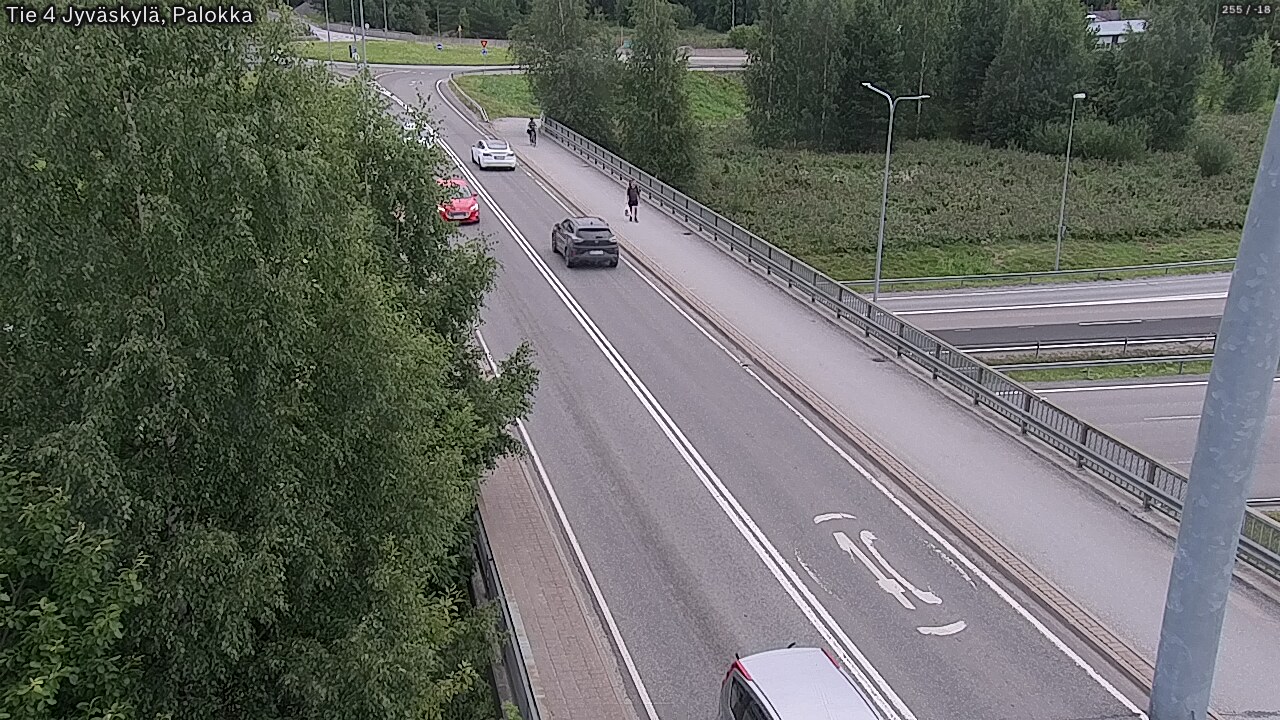 Weather Camera Image Väg 4 Jyväskylä, Palokka, Jyväskylä, Keski-Suomi